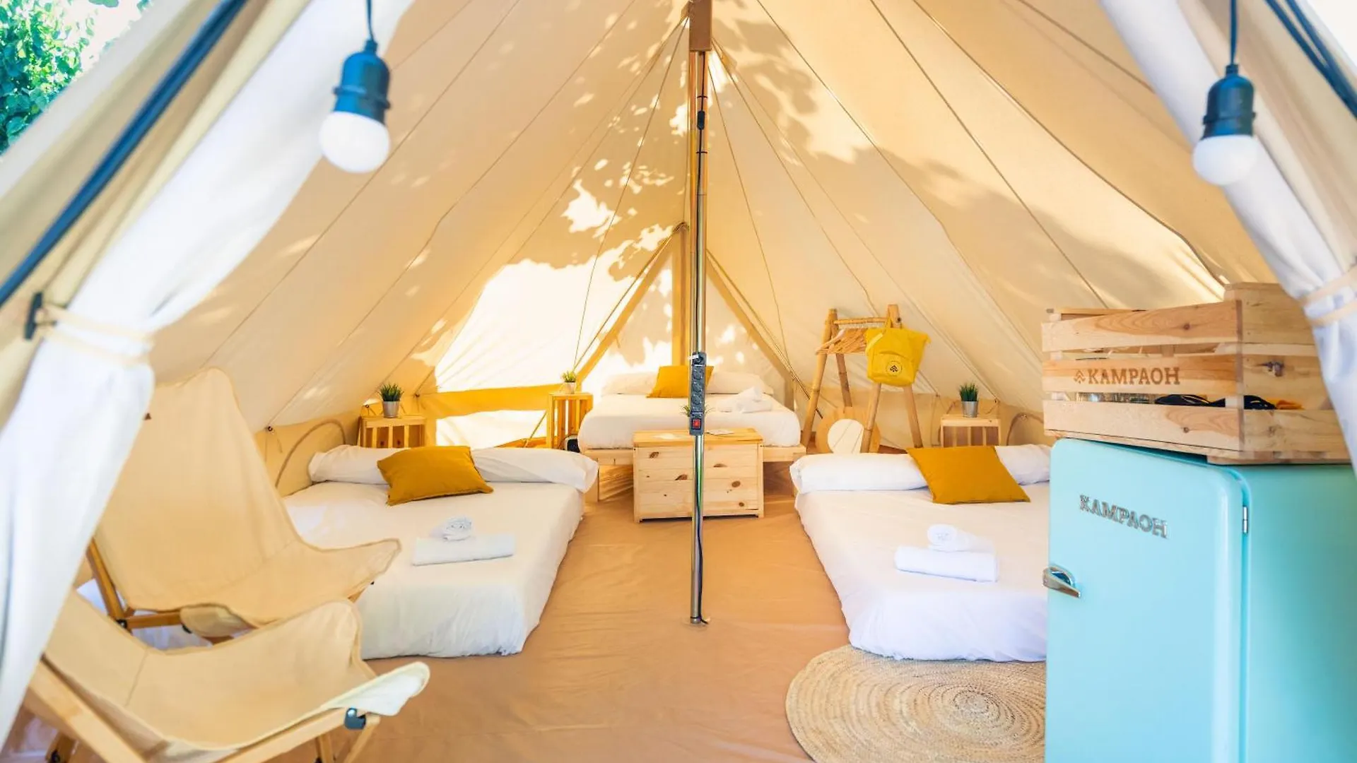 Luxury tent Kampaoh La Bolera Hotel Pozo Alcon